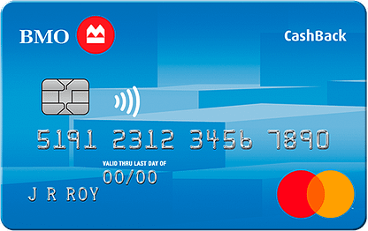 BMO银行返现万事卡
BMO CashBack® Mastercard®